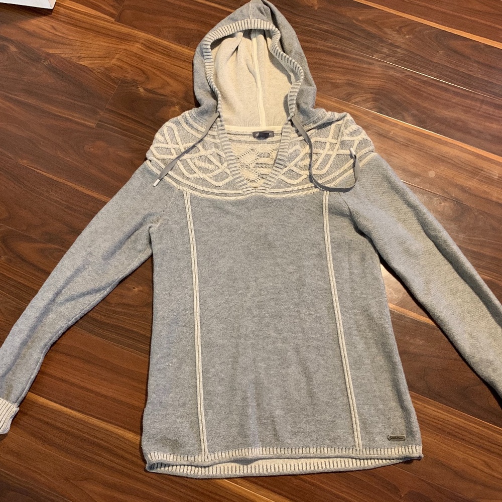 Eddie Bauer Hooded Sweater, size Small